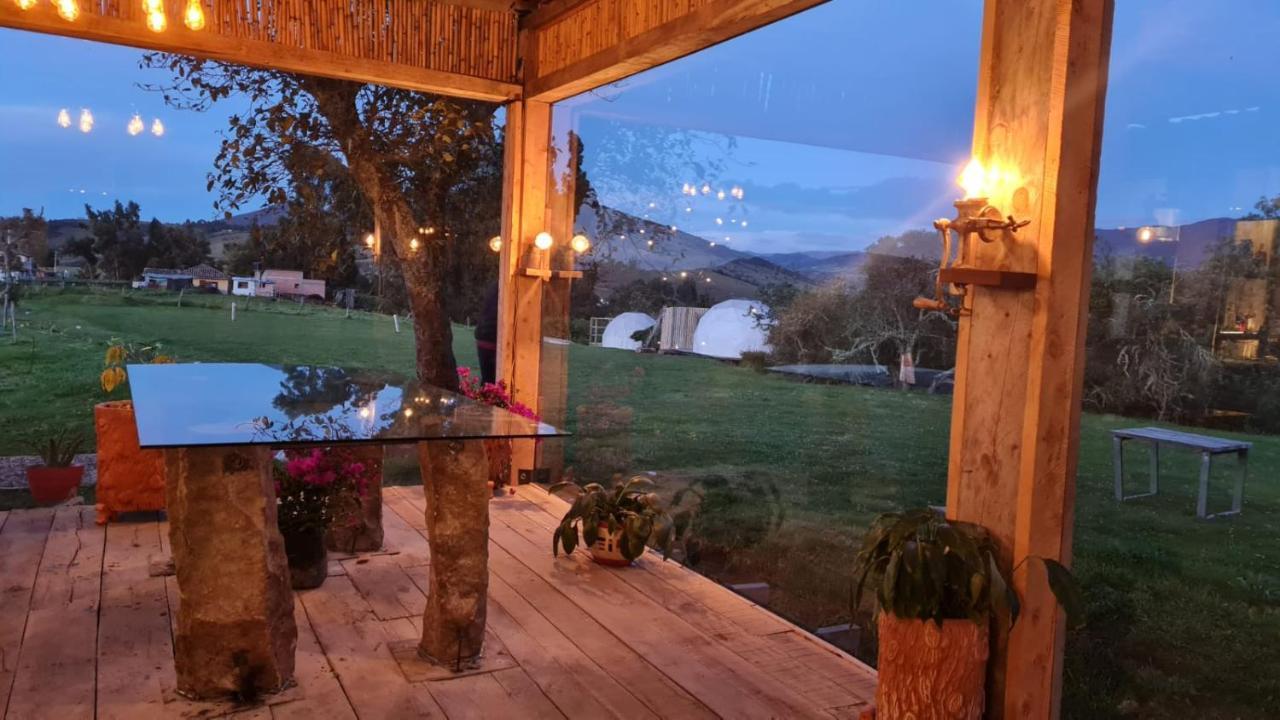 La Meca Glamping Hotel Guasca Kültér fotó